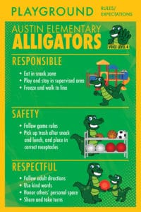 PBIS Rules Poster