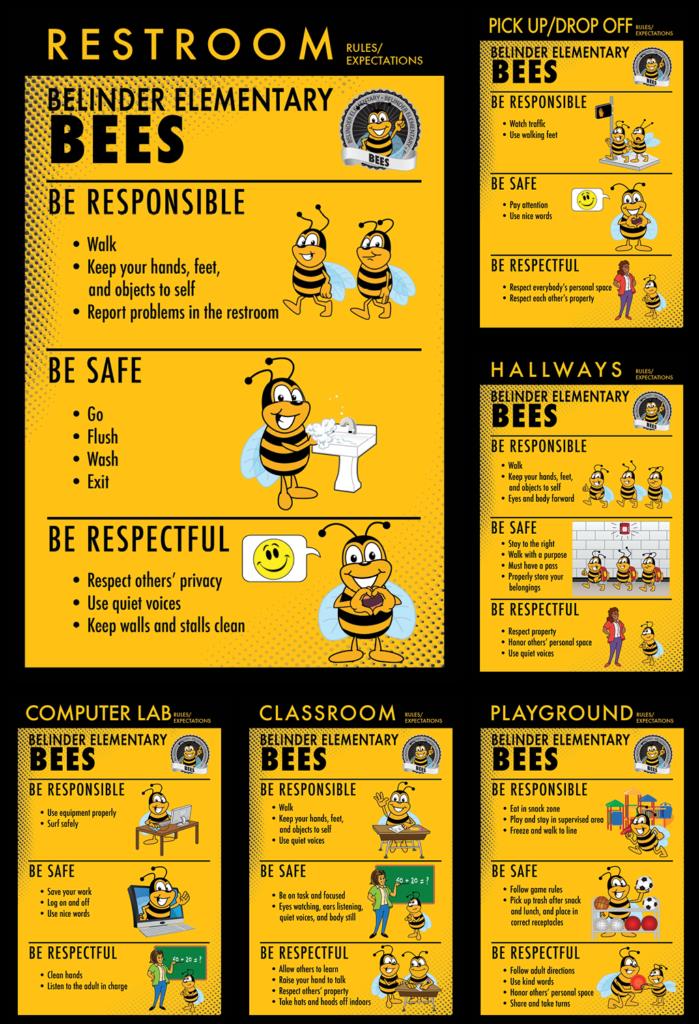 Rules Poster Designs PBIS