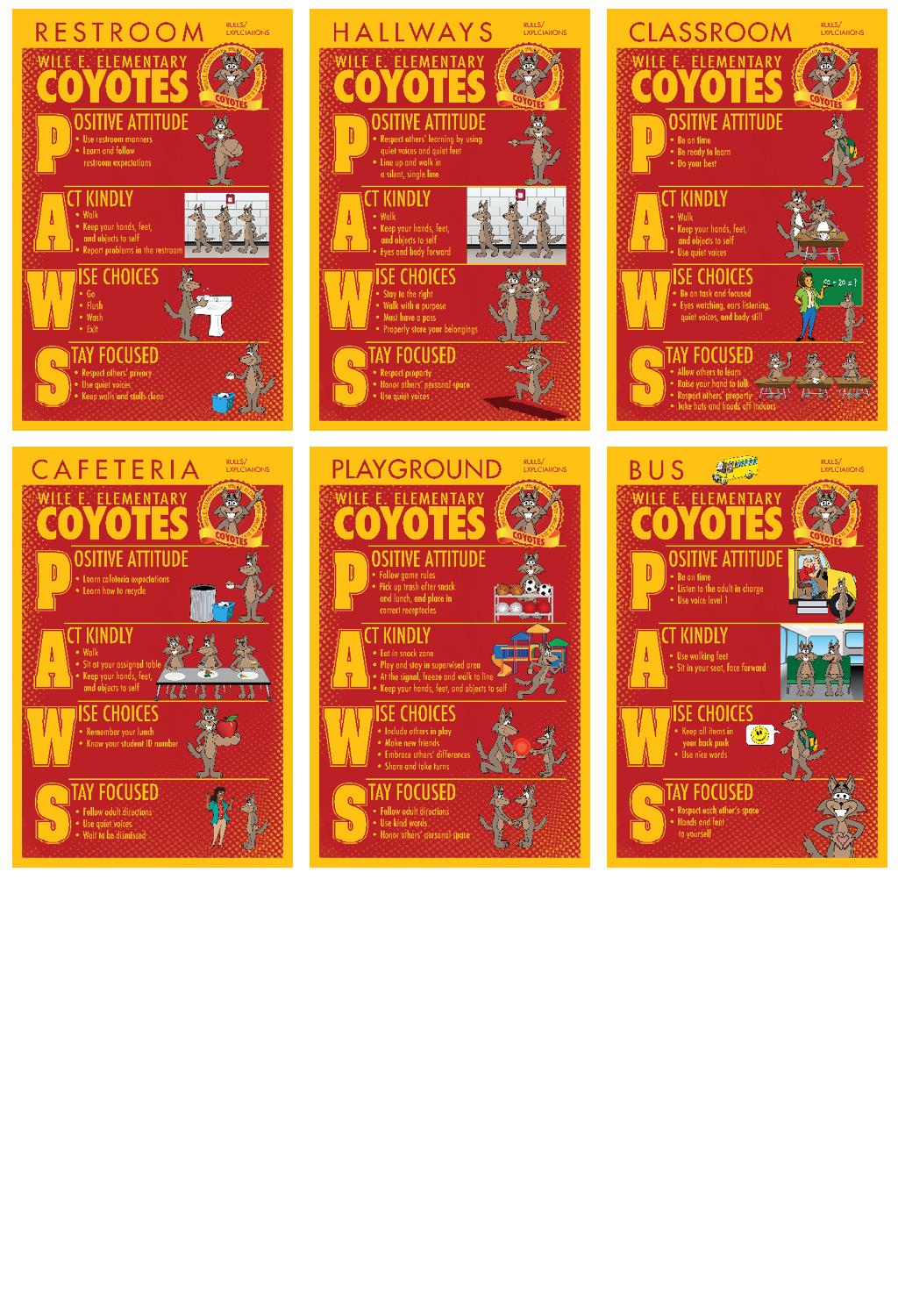 Rule Posters Coyote
