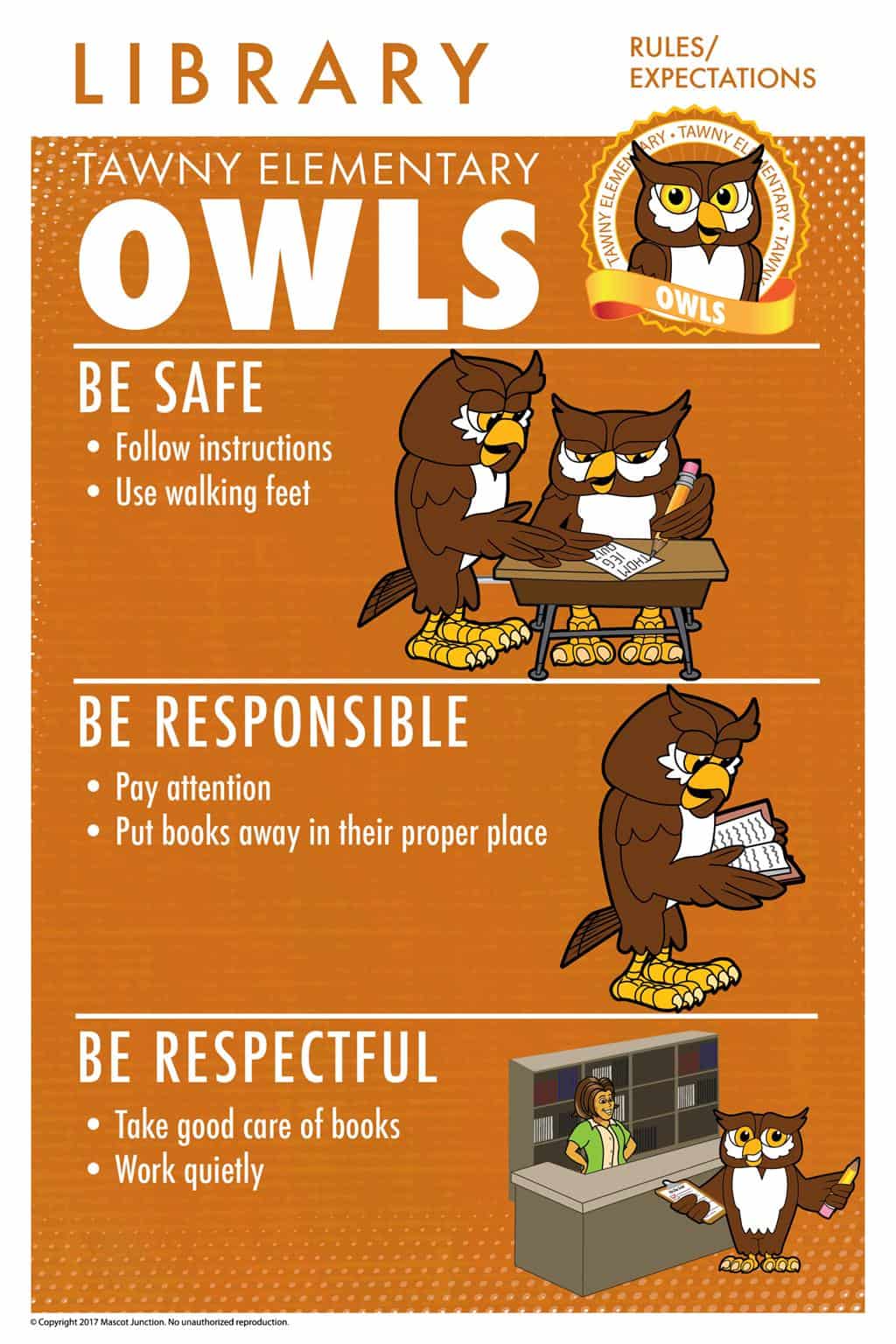 Rules Posters Values34 Mascot Junction