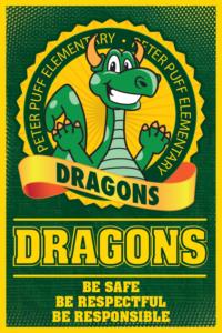 PBIS Theme Poster Dragon