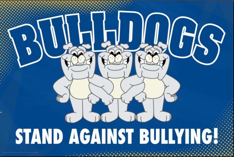 anti-bullying-poster-bulldogs-mascot-junction