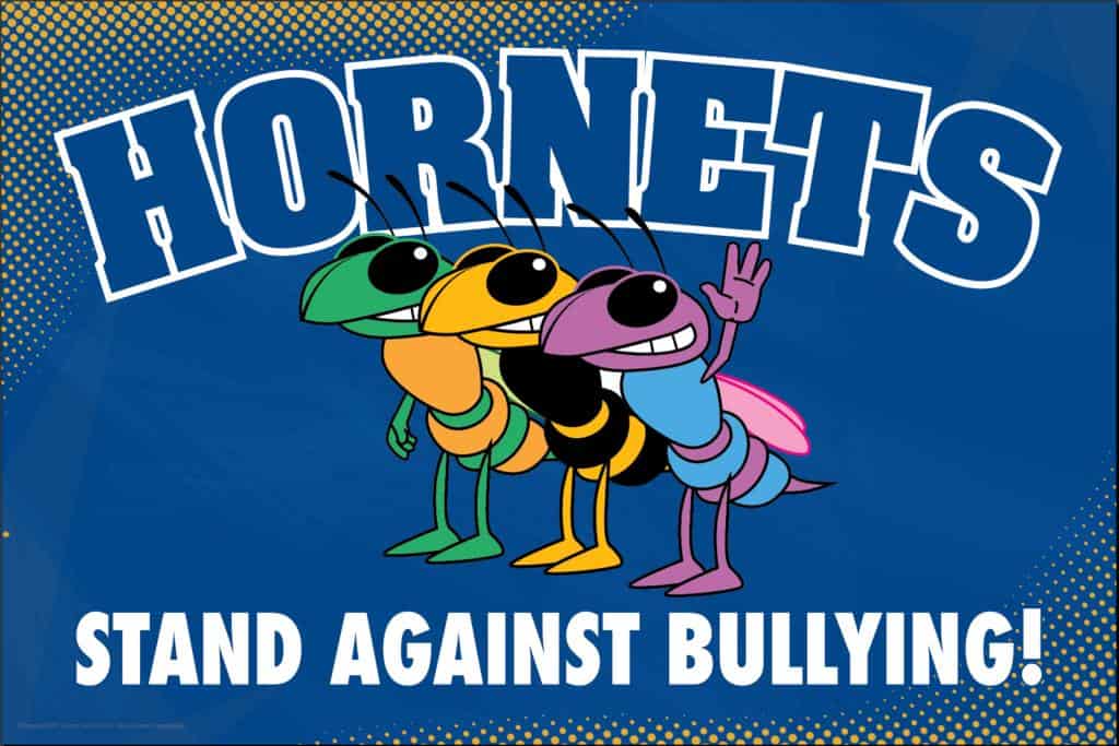 Anti Bullying Poster Hornets
