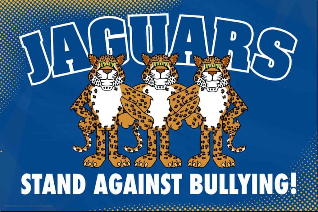 Anti Bullying Poster Jaguars (Spotted)