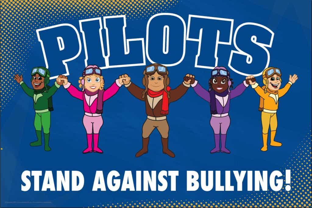 Anti Bullying Poster Pilots - Mascot Junction