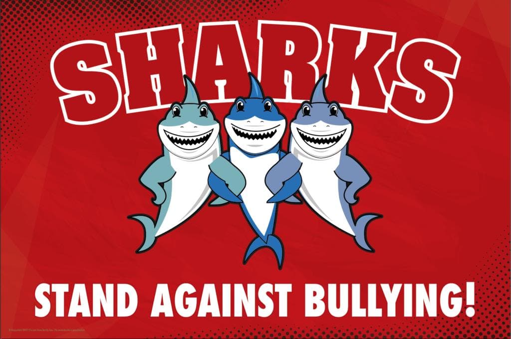 Anti Bullying Poster Sharks