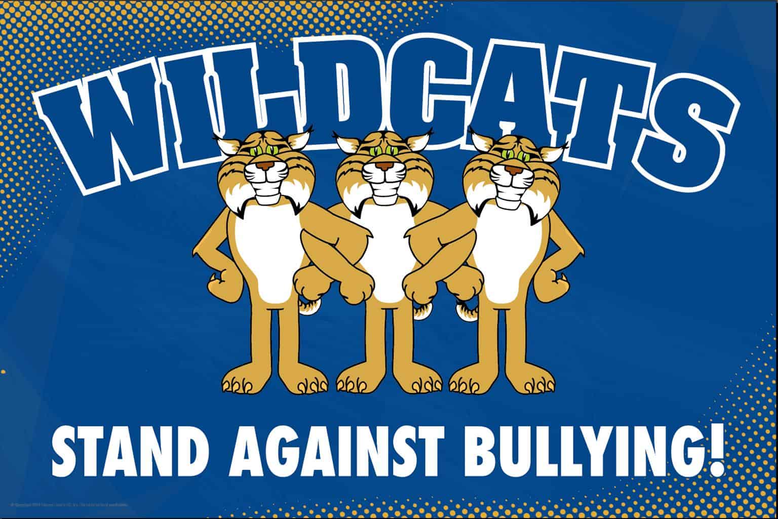 Anti Bullying Poster Wildcats