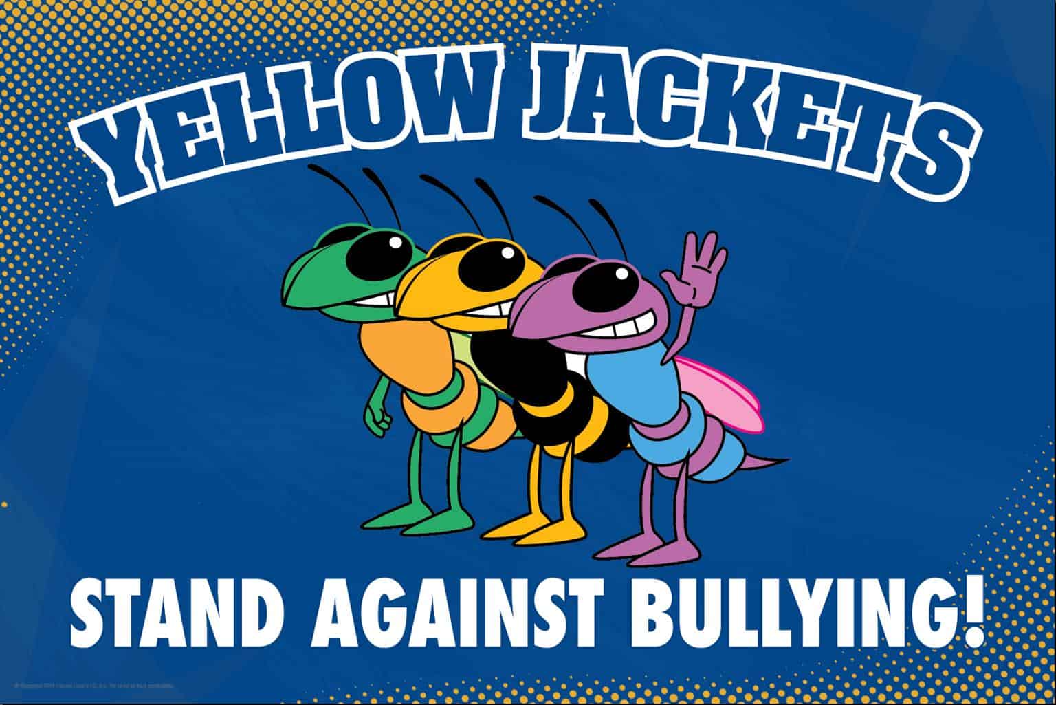 Anti Bullying Poster Yellow Jackets