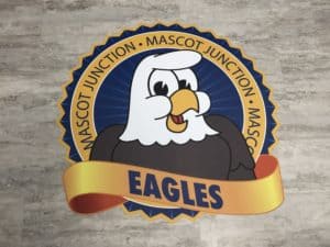 Floor Sticker School Logo