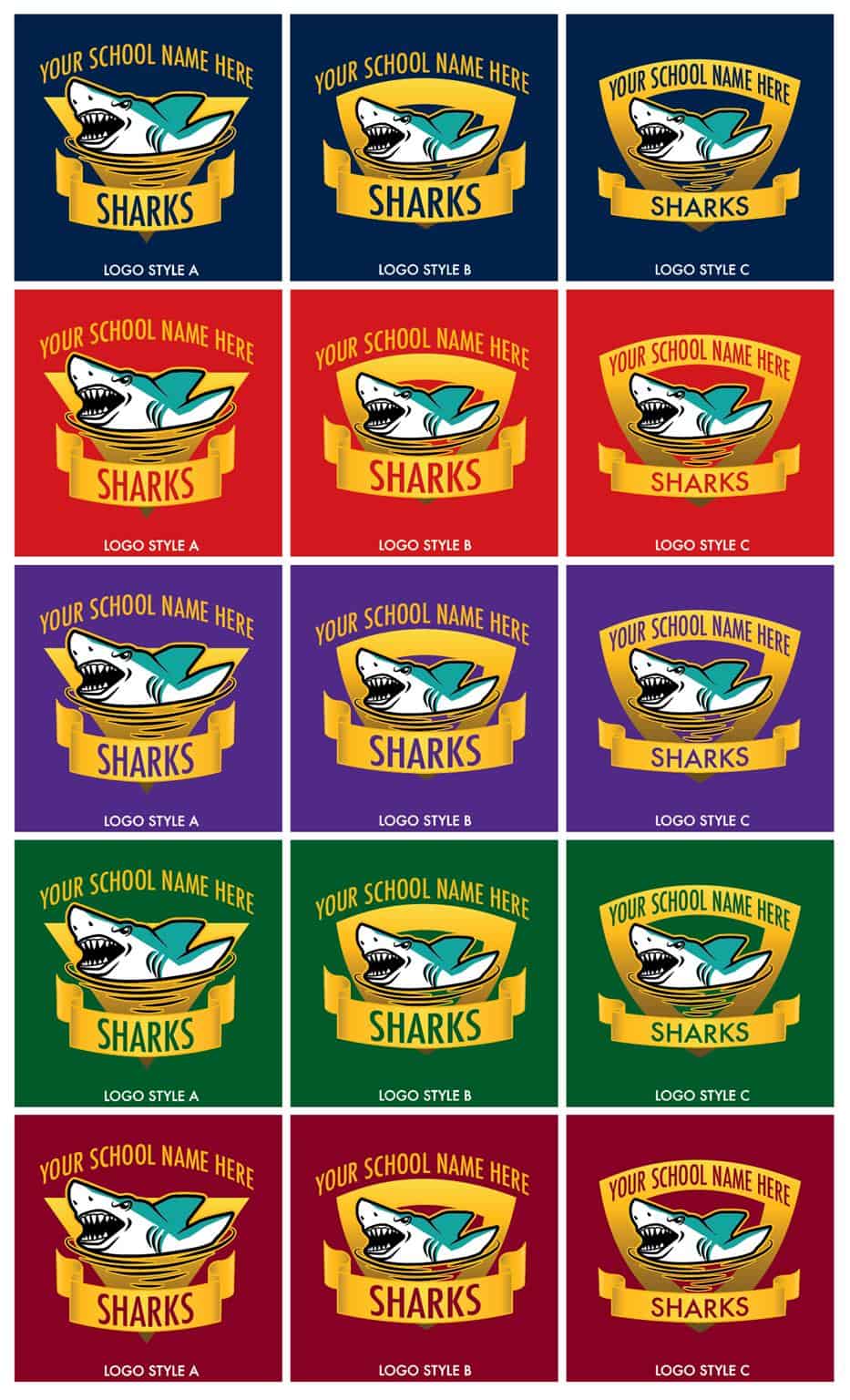 Shark Graphic Logo Design Template