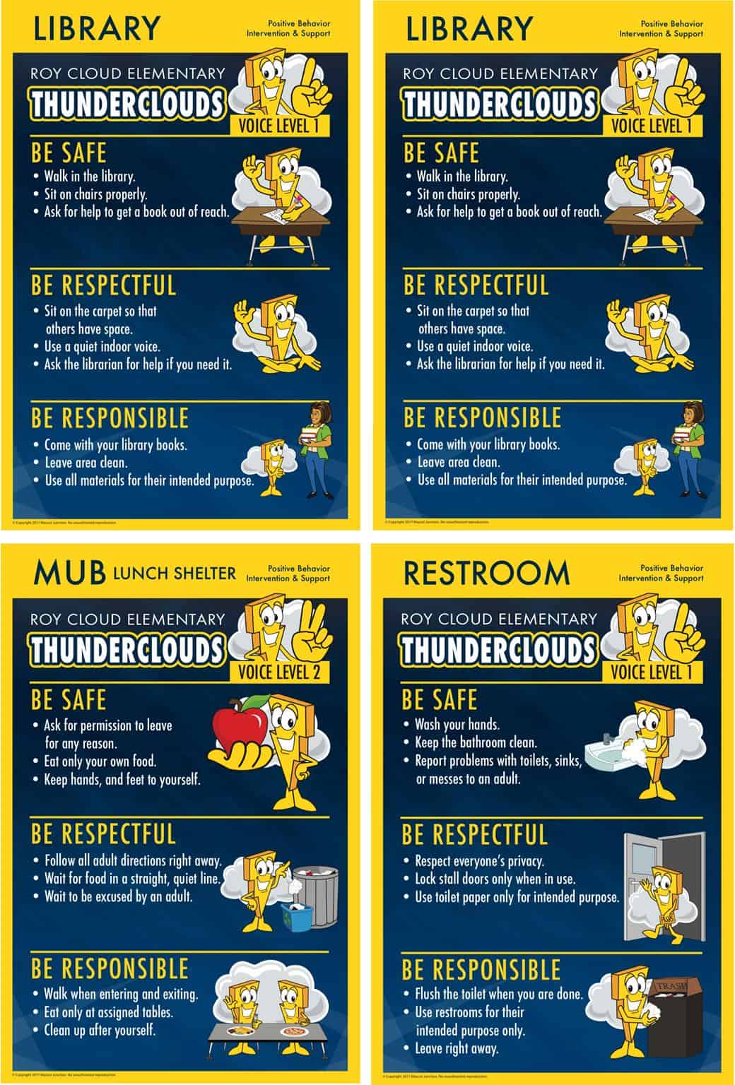 Rules Posters Storm Mascot 3
