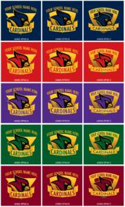 Cardinal Mascot Logo Graphic