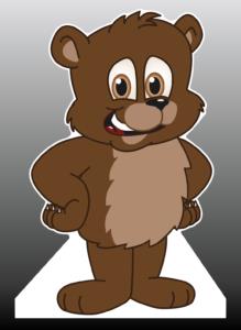 Bear Cub Standee
