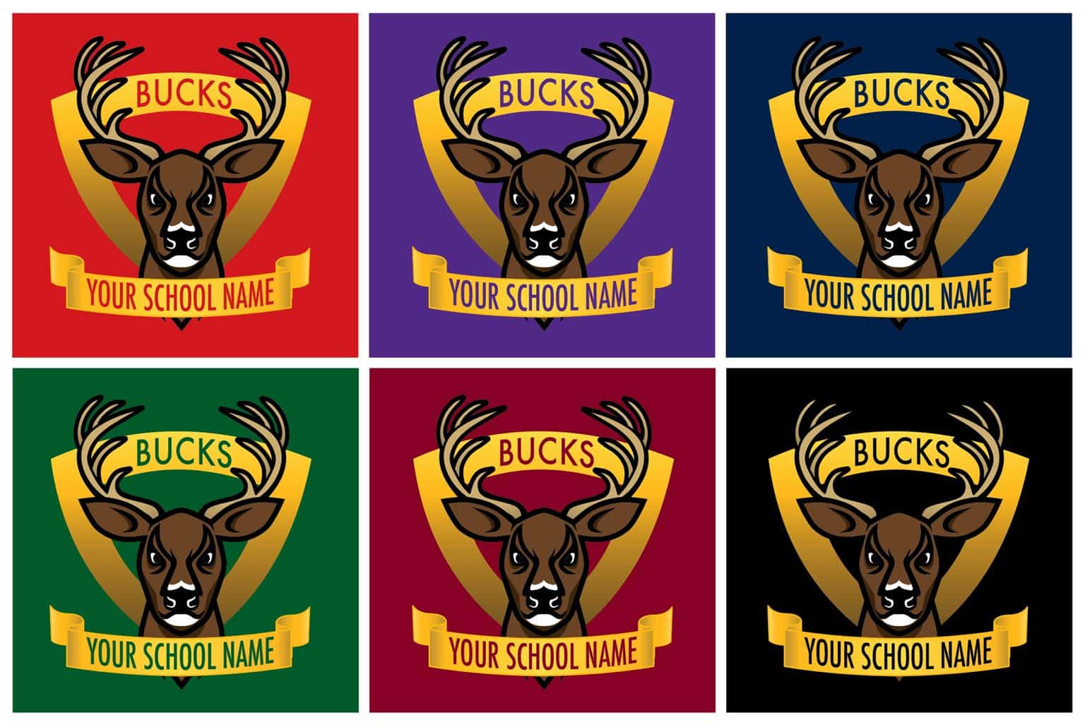 Deer Logo Templates