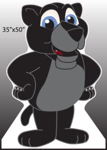 Panther Cub Standee