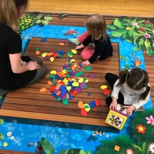 Play based learning mat