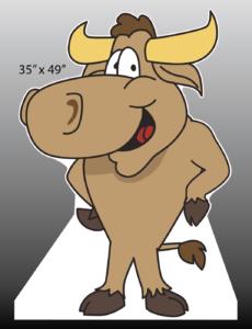 Bull / Longhorn Standee
