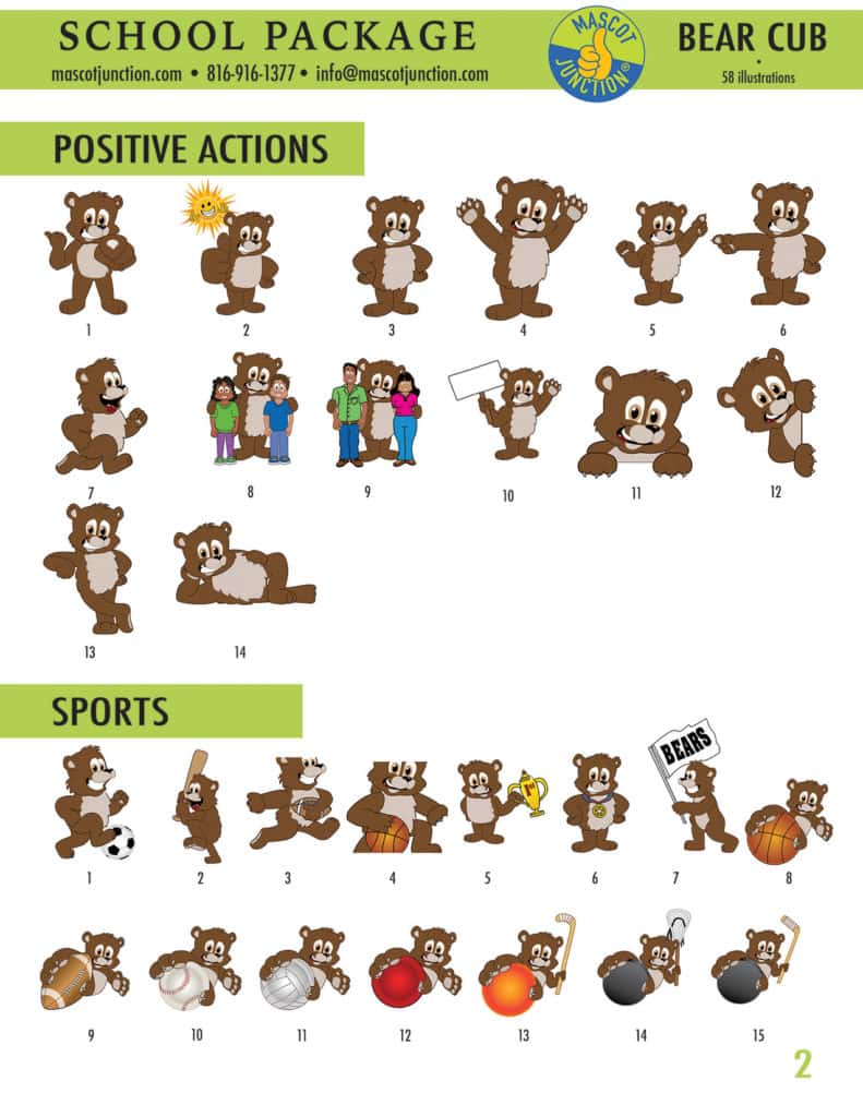 Positive Message Stickers (Wall) - Mascot Junction