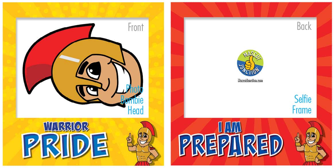 PBIS Selfie Frames_Warrior-Trojan
