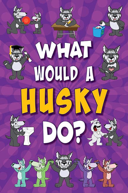 What Would A Husky Do? Poster