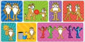 Positive Poses Stickers