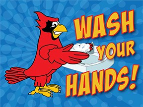 Wash Hands Cardinal