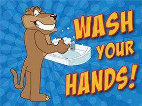 Wash Hands Cougar
