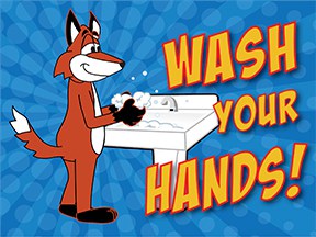 Wash Hands Fox