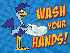 Wash Hands Roadrunner