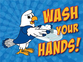 Wash Hands Seahawk