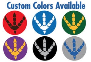 Eagle Hawk Falcon Feet Floor Stickers