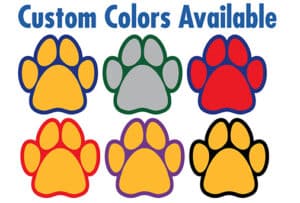 Paw Print Floor Stickers 2