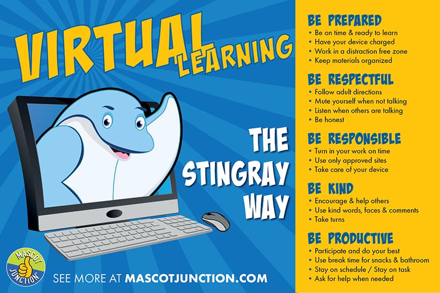 Stingray Virtual Learning Matrix Poster