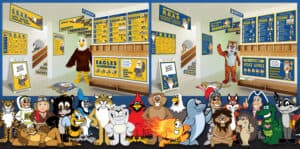 Mascot Junction Posters Signs Banners
