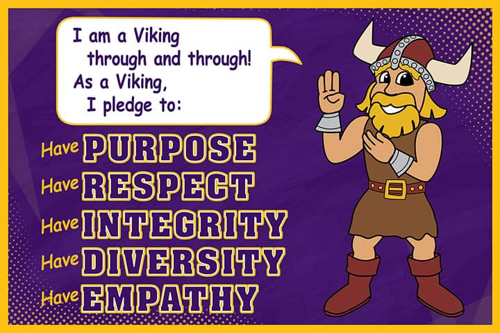Viking Pledge Poster