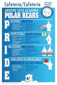 Polar Bear Cafeteria Poster