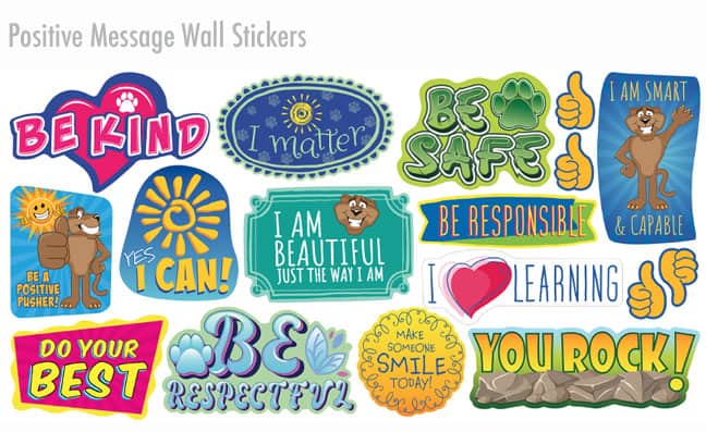 Positive Message Wall Sticker