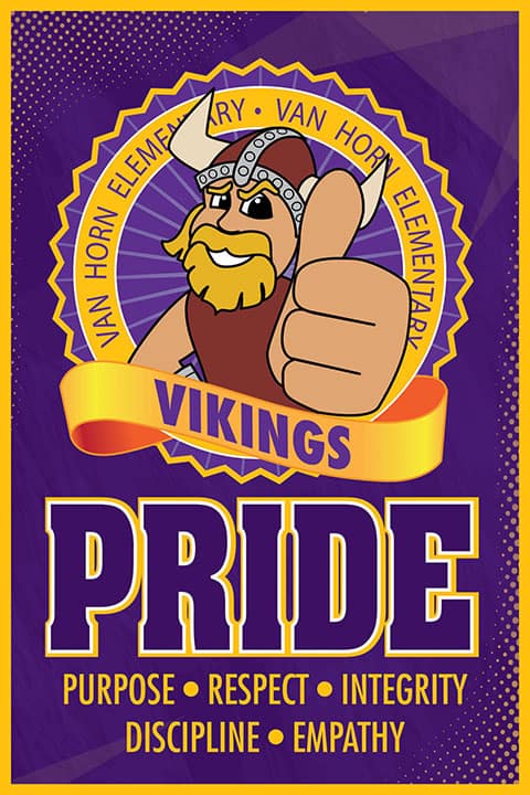 Viking PRIDE Theme Poster