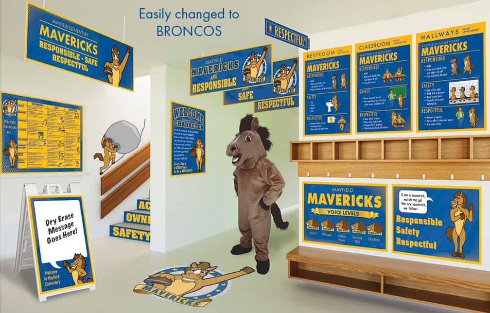 Bronco Mascot Products