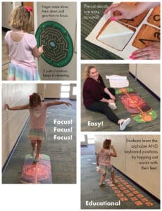 Nature Quest Sensory Path Installation