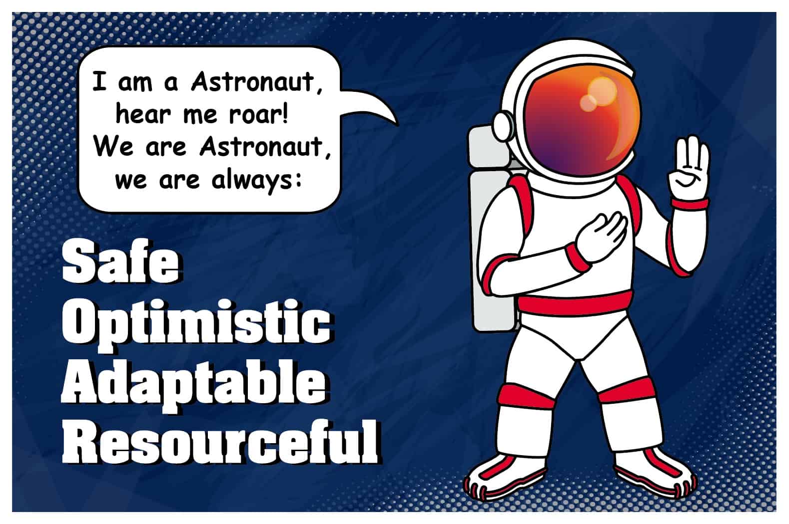 Pledge Astronaut Poster