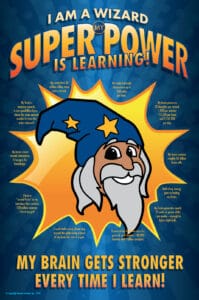 Super Power Poster Wizard Male