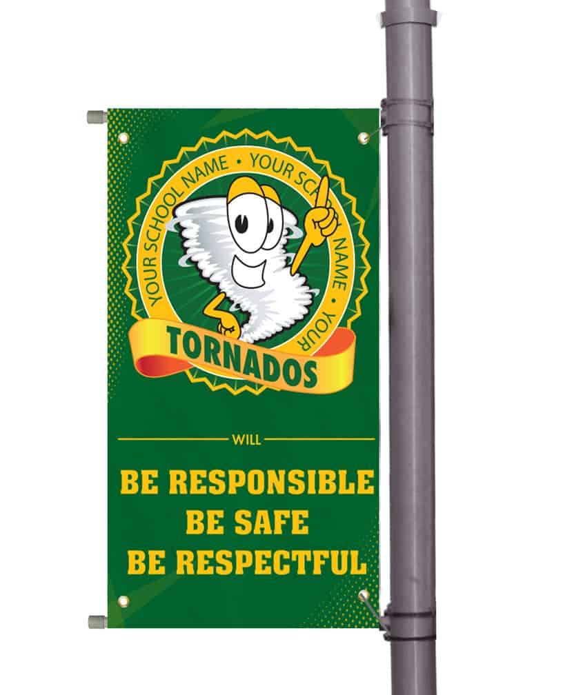 Pole Banner Set Tornado