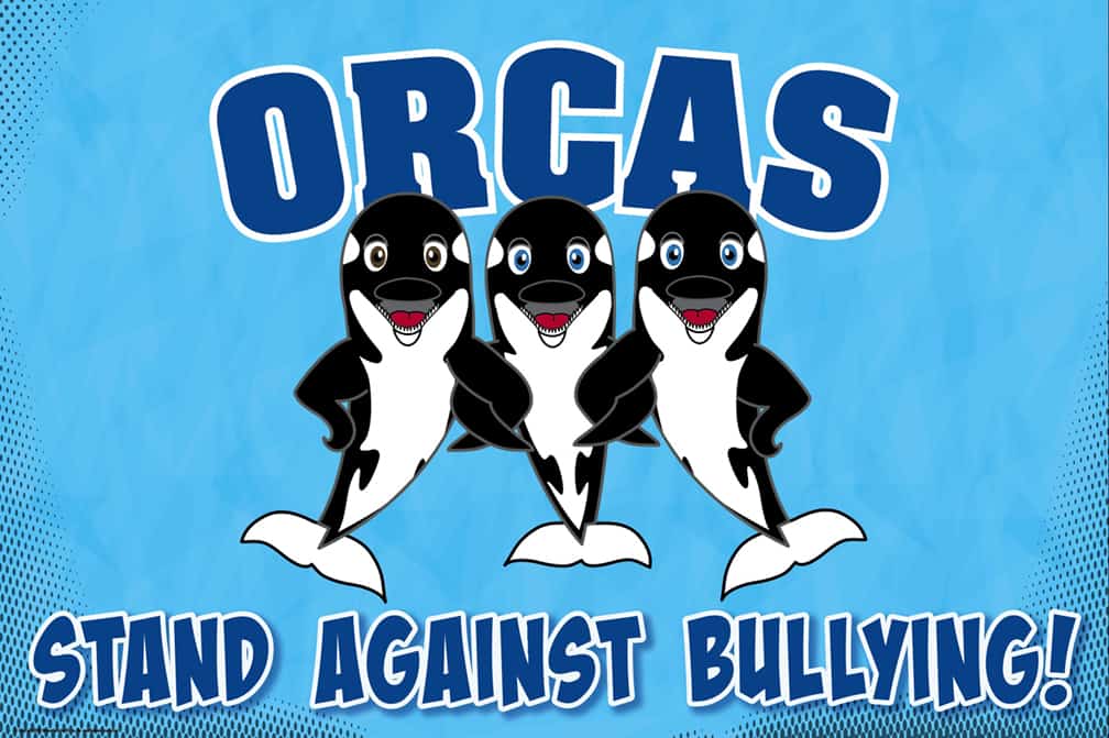 Anti-Bullying Poster Orca-Killer Whale