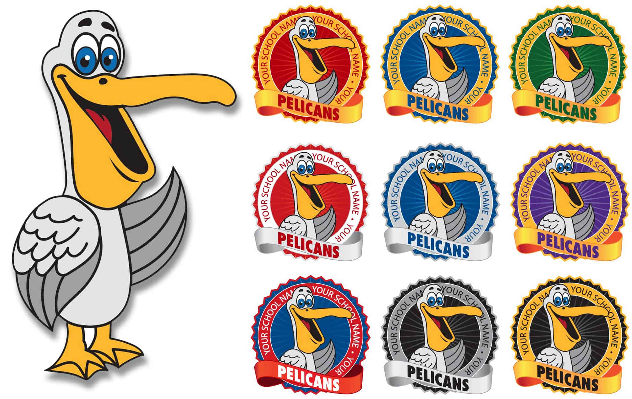 Pelican Logo Designs