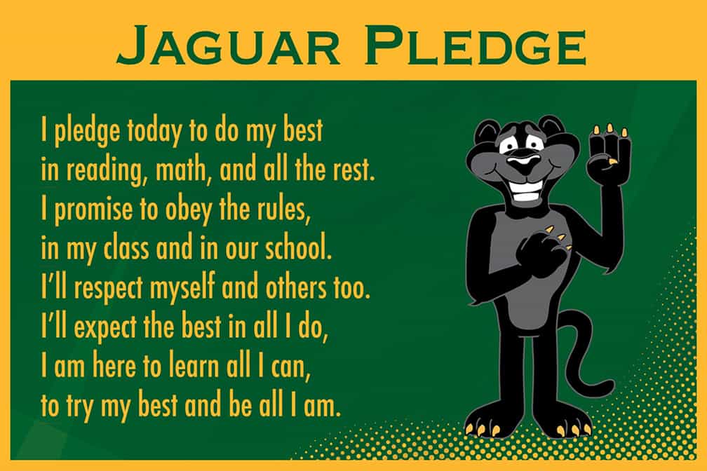 Pledge Poster Jaguar Black