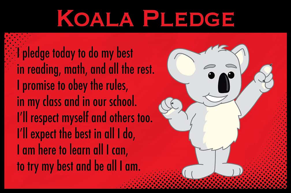 Pledge Poster Koala