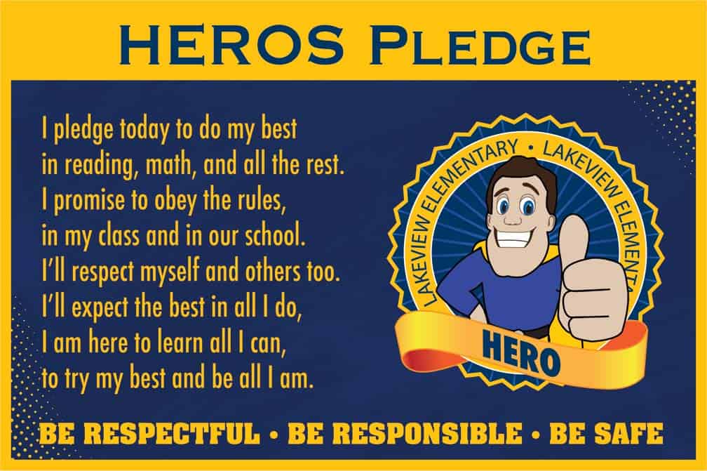 Pledge Poster Hero