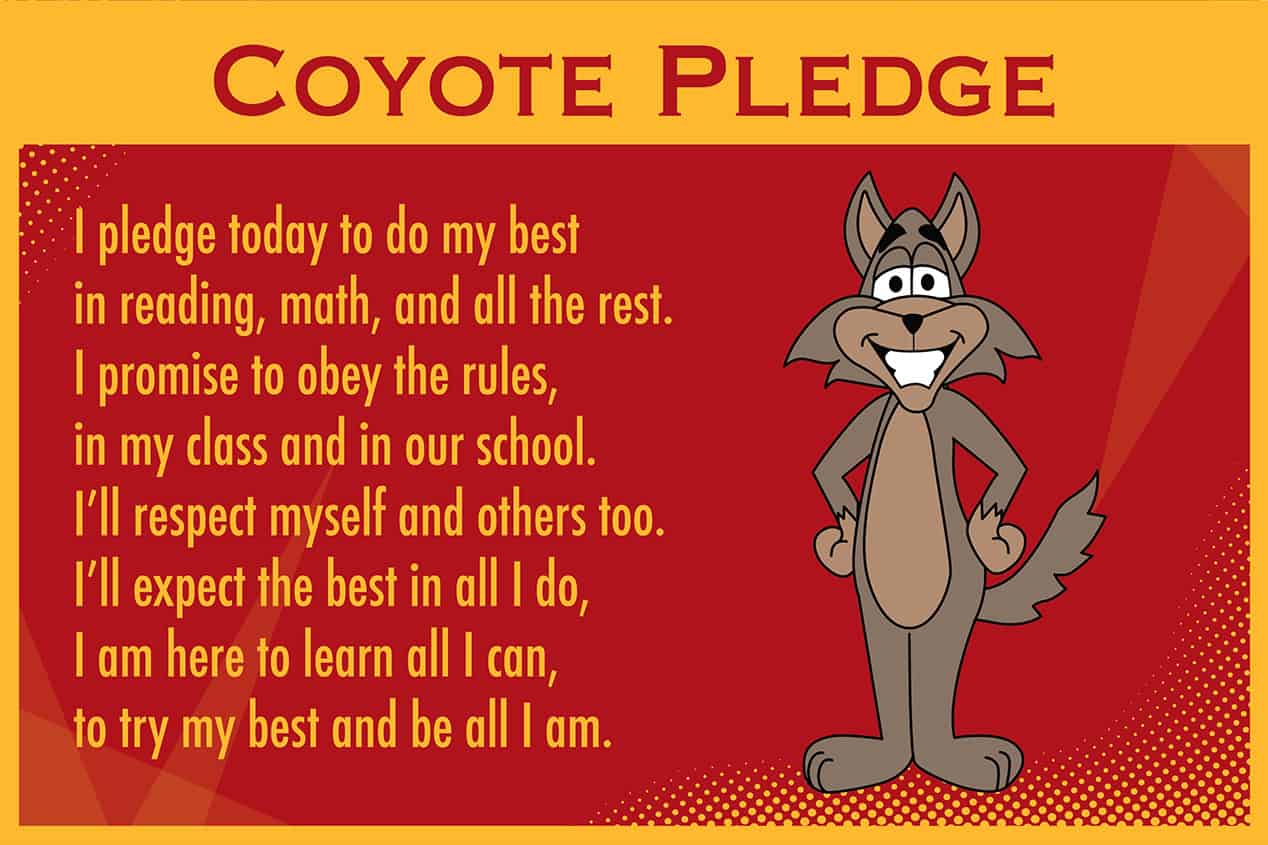 Pledge-coyote