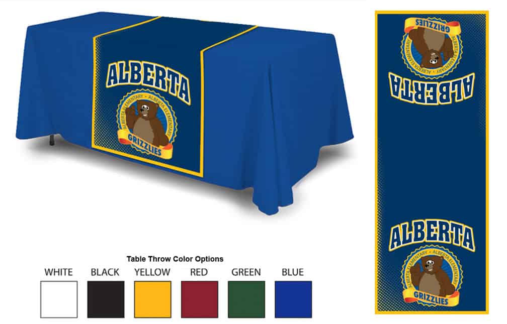 Table Runner Grizzly